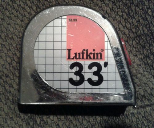 LUFKIN 33&#039; Measure Engineering Tape For Survey Construction P2133D Topcon CST