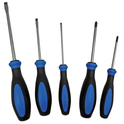 Screwdriver Set, Slotted/Phillips, 5 PC 9T 670071