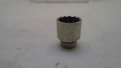 ALLEN 1 7/8 INCH SOCKET 13218 3/4 INCH DRIVE 12 POINT CHROME FINISH SOCKET USED