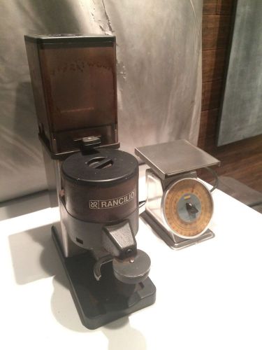 Rancilio md 40 commercial burr espresso coffee grinder &amp; scale for sale