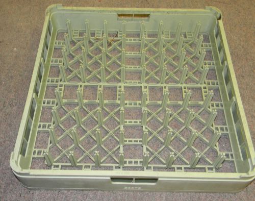 VOLLRATH #52672 PLATE/DISH TRAY 19&#034;X19&#034; FOR INDUSTRIAL DISHWASHER USED