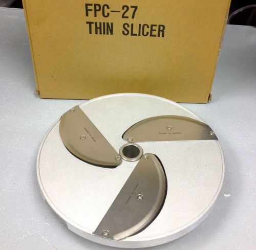 Food Processor Blade #FPC-27 Thin Slicer NEW  Made In Japan