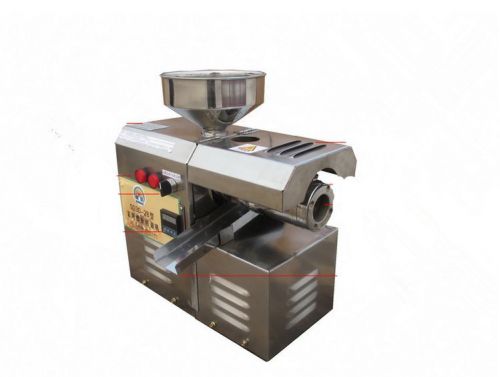 Automatic commercial cold oil screw press seed press machine stainless steel for sale