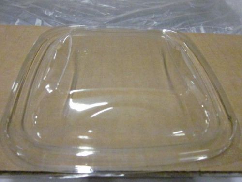 Case of 500 CLEAR SQUARE BOWL DOME 5 x 5 LID FITS 8 12 16 oz  BOWLS SACLD05