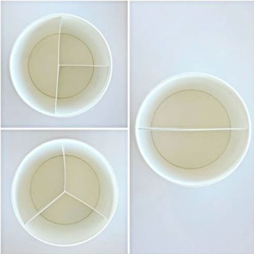 FroYoVider Paper Yogurt Cup Divider - 1,000 / Case