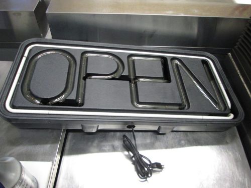 Large neon &#034;open&#034; sign - fallon neon - very good condition - for sale