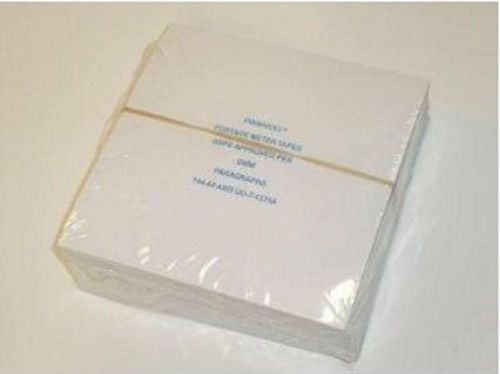 Compatible postage meter tapes for pitney bowes quad tape sheet 75 strips/pack for sale