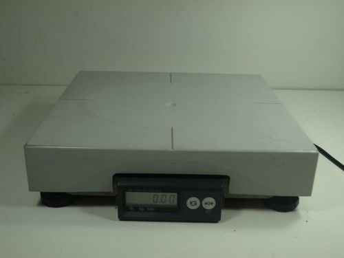 Mettler toledo ps60 usb shipping scale 150lb x 0.05lb (abs platter) for sale