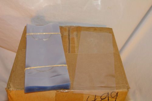 5000 Lot PVC 3.6&#034;x 9.5&#034; Shrink Wrap Hot Heat Seal Bags  antidust 92mm x 242mm