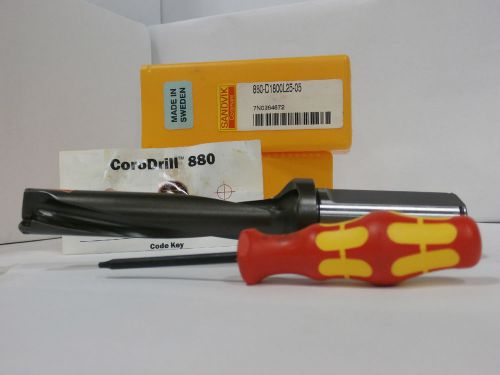 Sandvik coromant 880-d1800l25-05 corodrill 880 u-drill for sale