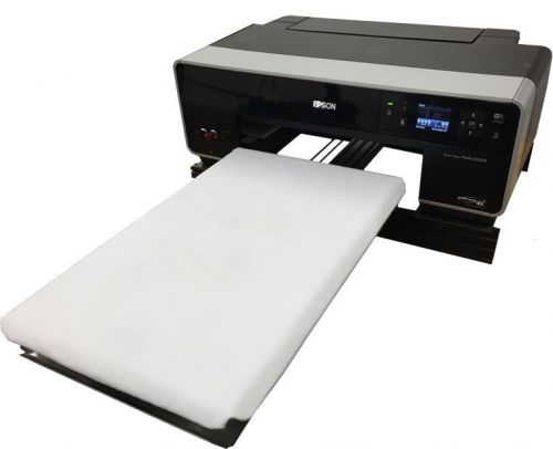 Epson r3000 based flatbed dtg printer - direct to garment - in stock for sale