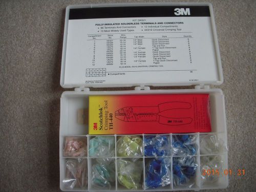 Wire Terminal Kit 2W521 by 3M  Insulated Solderless terminals