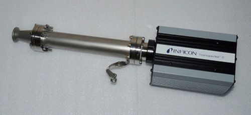 LEYBOLD INFICON TP2H-411000 TRANSPECTOR 2 WITH H100 SPECTROMETER 2.5&#034; CF SST
