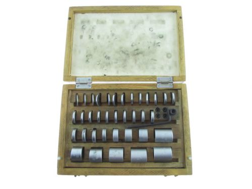 UNBRANDED 42 Piece Gauging Set From 0.050 Up To 1.000 W/Storage Box Bundle