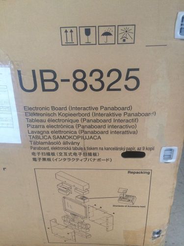 Panasonic interactive panaboard ub-8325 2 panel w/printer usb with stand for sale