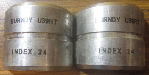 Burndy u39rt 750 mcm copper index 24 u style hydraulic compression tool die for sale