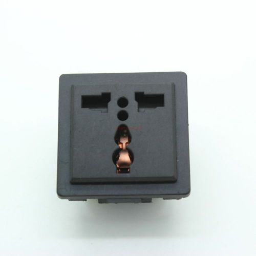 1pc female three hole general audio power socket connector,ce,ccc,cqc for sale