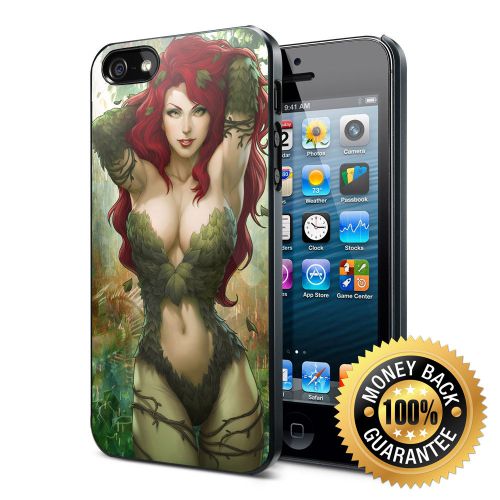 Poison Ivy Batman Comics Sexy Villain iPhone 4/4S/5/5S/5C/6/6Plus Case Cover