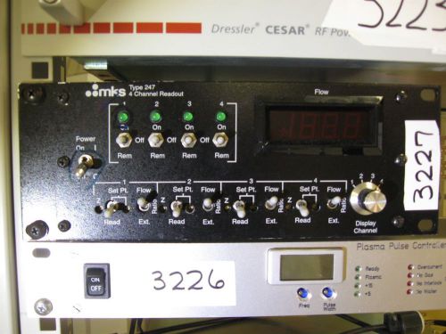 MKS 247D FOUR CHANNEL POWER SUPPLY/READOUT