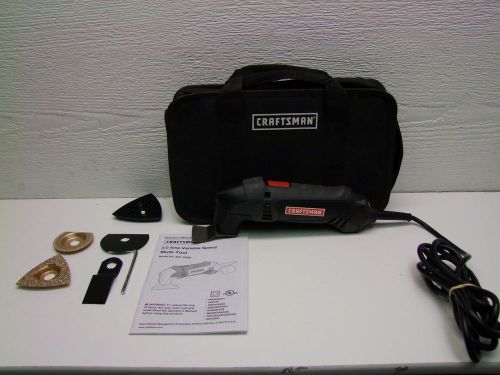 Craftsman 2.0A Multi Tool with Attachments &amp; Bag