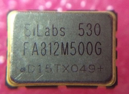 Lot (8) Silicon Labs - MD Crystal Oscillator ... P/N 530FA312M500DG