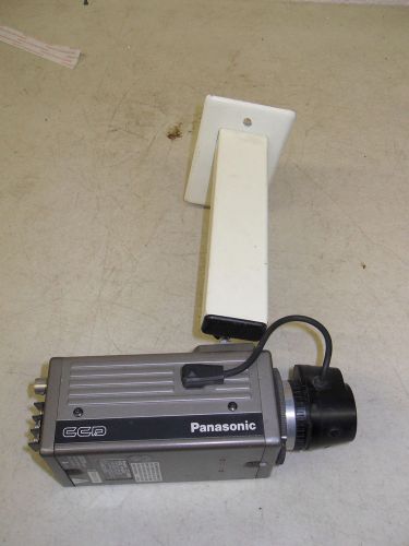 Panasonic WV-BL204 CCTV Surveillance Camera w/ 6mm 1:1.4 G LENS &amp; STAND