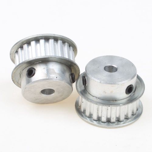2pcs xl type aluminum timing belt pulley 20 teeth 8mm bore for machine tools for sale
