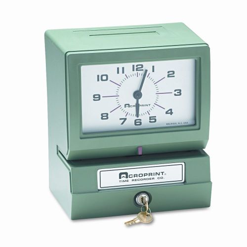 Model 150 analog automatic print time clock with month/date/0-23 hours/minutes for sale