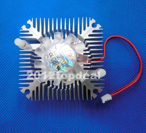 Aluminum Heatsink with fan for 5W/10W High Power LED Cooling Cooler DC12V
