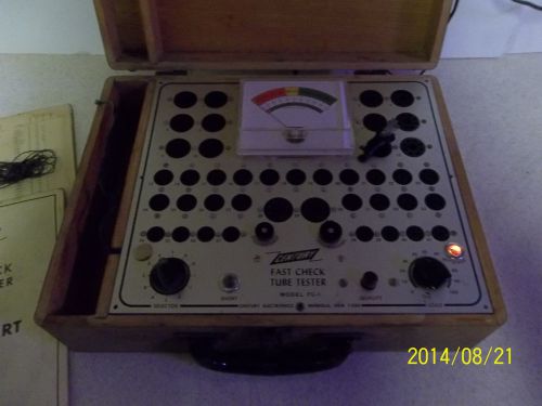 Vintage century fast check tube tester model fc-1 for sale