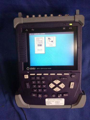 JDSU ANT-5 SDH Access Tester with Carrying Case and Accessories Used