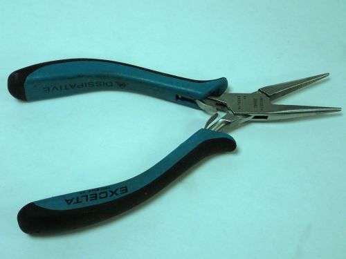 Excelta safe chain nose pliers with serrated jaws, 5&#034; long for sale