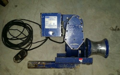 MY-TE 300AB Utility Capstan Electric Winch-Hoist (With Foot Control)