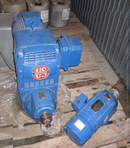U.s. electrical varidrive motor &amp; syncrogear motor - lot of 2 - pick up only for sale