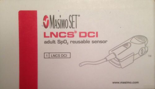 Masimo SET LNCS DCI Adult SpO2 Reusable Sensor (Ref 1863)