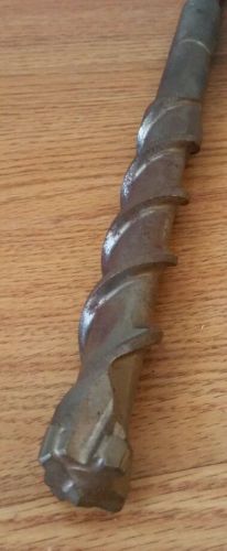 New 1&#034; diameter bosch spline sh carbide tip hammer drill bit 13&#034; speedx for sale