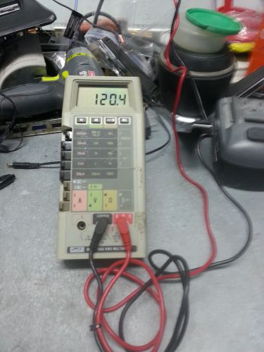 Fluke 8060A Multimeter w/test leads and case. Works.