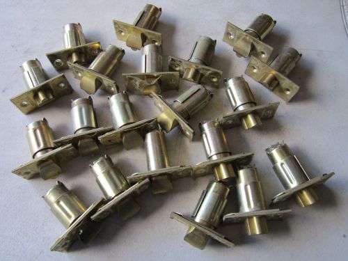Lot 2 Schlage 11-096 Replacement Deadlock Latch 2-3/4&#034; Backset Mortise Brass NOS