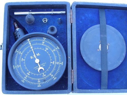 Vintage  handheld tachometer steampunk special