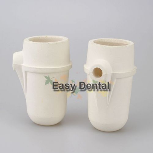 2 PCS New Dental Lab SILICA Quartz Zirconia Centrifugal Casting Crucibles