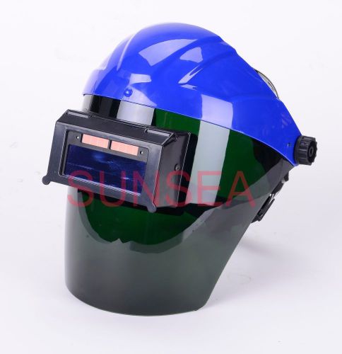 auto darkening folded window welding helmet
