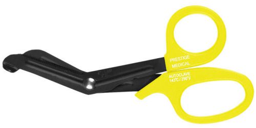 Prestige medical premium clinical fluoride scissor emt neon yellow 5.5 new for sale