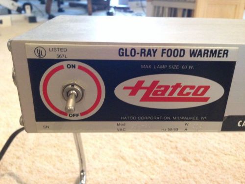 Hatco 36&#034; free standing food warmer