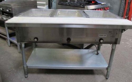 48&#034; eagle electric 3 compartment steamtable/hot food table for sale