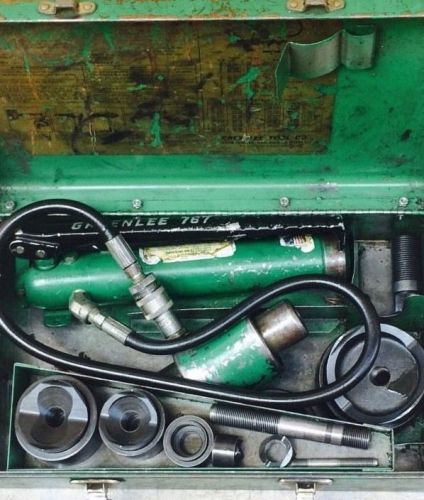 Greenlee 7310SB  1/2 ”–4” hydraulic slugbuster knockout Rebuit 767 pump