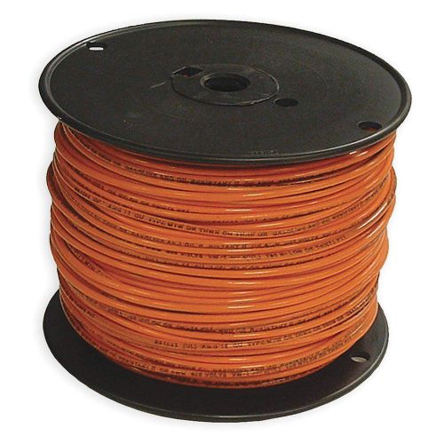 12 THHN THWN MTW stranded copper wire 500&#039; NEW Orange