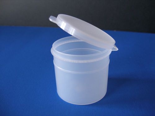 90ml (3oz) 3-seal press-top container jars with attached lids for sale