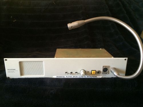 RTS Systems TW Intercom Systems Model RMS300 (With Goose-Neck-Mic)