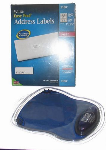 AVERY template 5160 Easy Peel 6000 LASER ADDRESS LABELS  1 x 2 5/8&#034; + MOUSE PAD