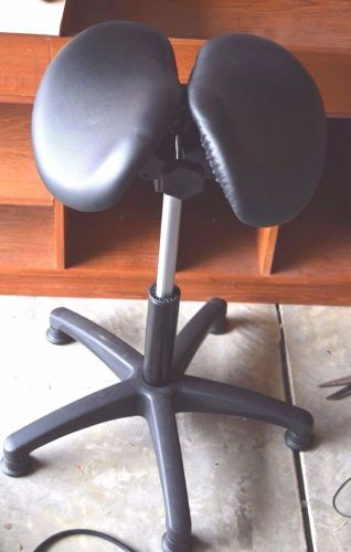 Ergonomic Divided Posture Adjustable Pneumatic Stool Never Used